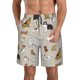 thumbnail image 1 of Fotbe Dog Animal Trajes de Baño Estampados para Hombre, Shorts de Verano de Secado Rápido, Ropa de Playa, Bañadores-Large, 1 of 6