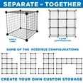 thumbnail image 2 of Work-It! Wire Cube Storage Organizer | 12 Cubes, 2 of 9