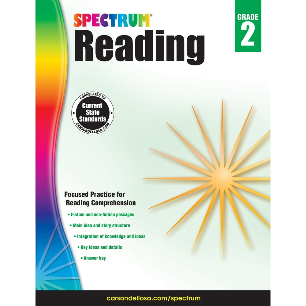 Spectrum 2nd Grade Reading Workbook—State Standards for Reading