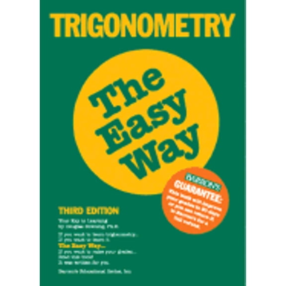 Trigonometry the Easy Way (Paperback) by Douglas Downing