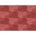 thumbnail image 1 of Ahgly Tapis Rectangulaire Rouge Lavable en Machine, 7 Pieds x 9 Pieds, 1 of 7