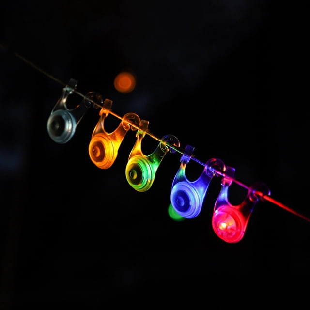 Fiudx Luz de Advertencia para Acampar, Luz Intermitente, Luz de Precaución para Tienda de Campaña, Diseño con Cuerda para Colgar, Resistente Al Viento y Al Agua, Seguridad Al Aire Libre, Versátil par