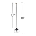 thumbnail image 2 of HYS UHF 1/4 wave 400-470Mhz 70cm NMO Antenna with Cable/L-Bracket Hole/Trunk Gutter Mount Base, 2 of 7