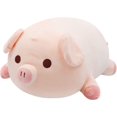 thumbnail image 1 of Almohada De Juguete De Cerdo De Felpa Gordita Muñeca De Cerdo De Peluche Rosa Cojín De Cerdo Lindo Juguetes De Peluche, Regalo De Cumpleaños 40 Cm, Ojos Redondos, 1 of 5