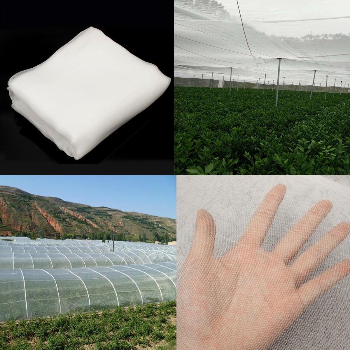 141''X118'' Mosquito, Garden Bug Insect Netting,Insect barrier Bird Net