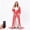 Strawberry Print, variant on TacleeKii Wearable Heated Blanket with Foot Pocket and Hood, Electric Heated Throw with Sleeves and Belt, 10 Heat Settings, 1-9H Timer, Full Body Warmth, Machine Washable, 50" x 72" + 18"