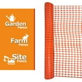Ashman Poultry Chicken Wire Fence, Orange, 4'x100', 1 Roll, Above ...