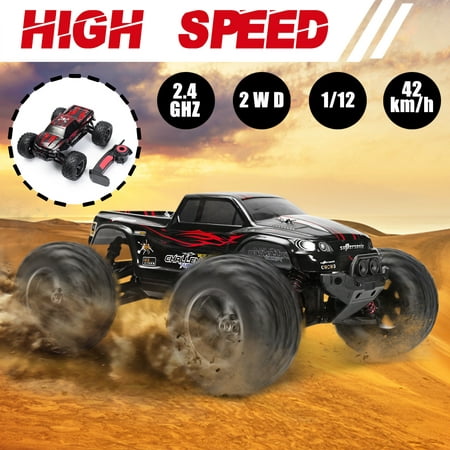 MECO 1/12 RC Truck Car 42KM/h 2.4G 2WD High Speed RC Buggy Short Course SUV Hot Christmas Gift for