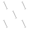 thumbnail image 3 of Youkk Tendeur de Câble en Acier Inoxydable Corps Fermé Fourche Vis Gréement Argent M8 5ensemble, 3 of 6