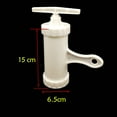 thumbnail image 2 of HEANUJJ White Sausage Maker Meat Stuffer Kitchen Tool for Homemade Sausage Making - 1 Piece Meat Filling Equipment, 2 of 8