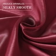 thumbnail image 5 of Astarin Satin Silk Pillowcase for Hair, Wine Queen Size silk pillow, Satin Pillow Covers 2 Pack with Envelope Closure, 20x30 Inches, 5 of 7