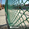 thumbnail image 6 of Fencer Wire 1-5/8" Fence Top Rail, 10 FT Green Powder Coated Galvanized Pipe for Chain Link Fence, Chain Link Parts, Hardware, Accessories, Pack of 10, 6 of 8