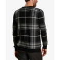 thumbnail image 2 of Barbour Men’s Tartan-Plaid Jacquard Sweaters, Dark Gray, XX-Large, 2 of 4