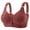 Wine, variant on MEICHEN Women's Fashionable and Casual Front Underwear for Elderly People Skin Friendly and Comfortable Bra Summer Fall Essentials Fashion Clothing