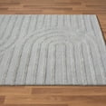 thumbnail image 3 of Luxe Weavers Modern Geometric Silver 8x10 Area Rug for Living Room, 3 of 11
