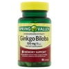 Spring Valley Ginkgo Biloba Extract Tablets, 120 mg, 90 Ct