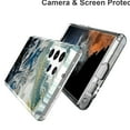 thumbnail image 6 of TECH CIRCLE for Samsung Galaxy S22 Ultra Case, TPU Painted Elegant Fashion Marble Pattern Durable Shockproof Protective Case for Samsung S22 Ultra 6.8" 2022 Ladies Women Girls, Marble Dark Blue, 6 of 7