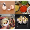 thumbnail image 2 of Stainless Steel Egg Topper Cutter Shell Boiled Egg Openers Kitchen Tool, 2 of 8