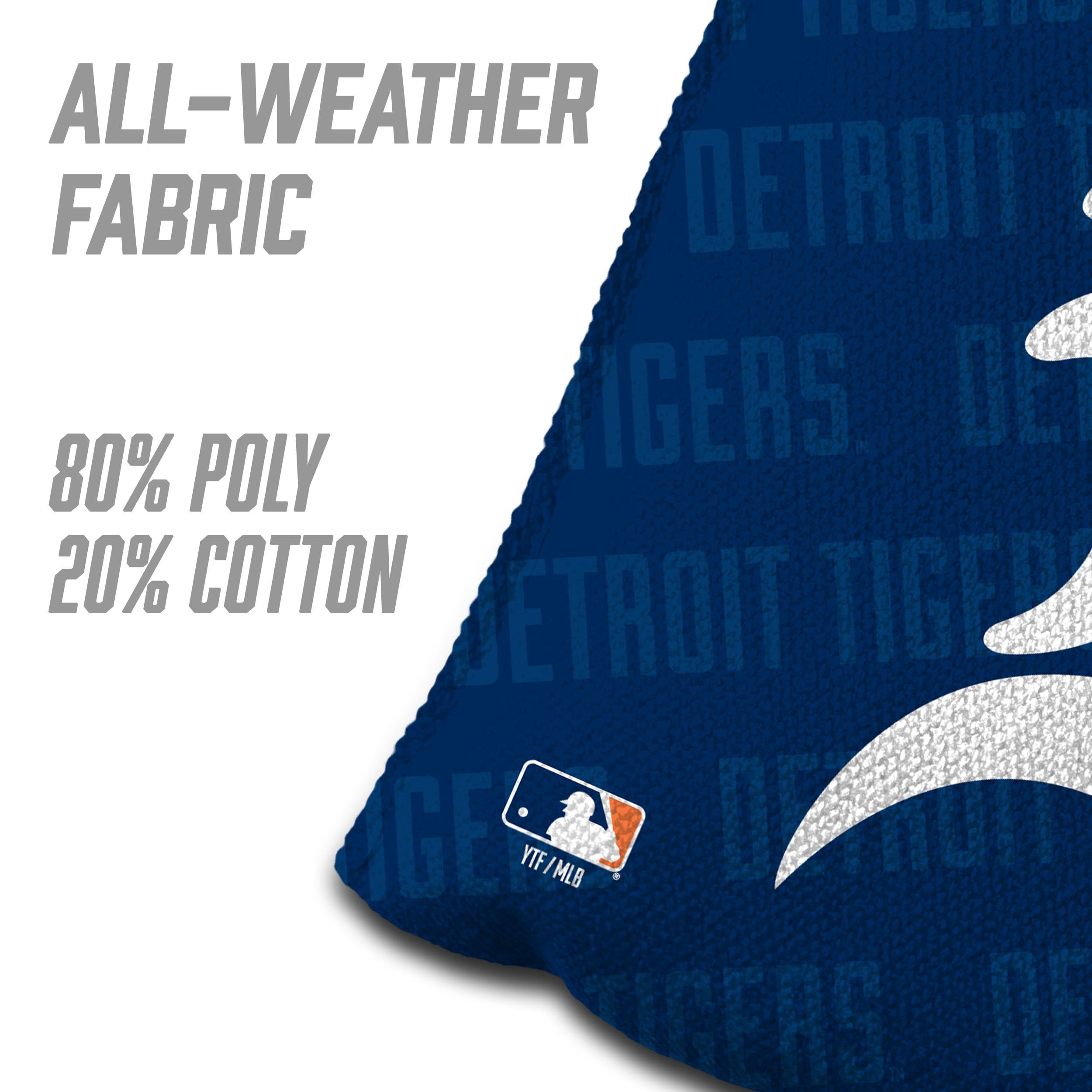 MLB Detroit Tigers Cornhole Bags - 4PK - Blue