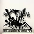 thumbnail image 5 of Handmadetneonsign Piano Guitar Metal Art Light, Musical Metal Sign Wall Decor, Band Metal Decor, 5 of 5