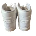 thumbnail image 4 of Jo r-dan 1 Mid Men's Sneakers Triple White, Size 11 554724-100, 4 of 6