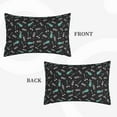 thumbnail image 2 of Logiee Golf Bags And Balls Print Pillow Case,Throw Pillow Covers, Double Sided Plush Cushion Cover for Couch Sofa Bed, Only Pillowcase-14"x20", 2 of 6