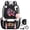 2, variant on New cartoon anime digital fun circus creative print backpack with USB charging, large capacity, lightweight, durable, casual and versatile student campus backpack