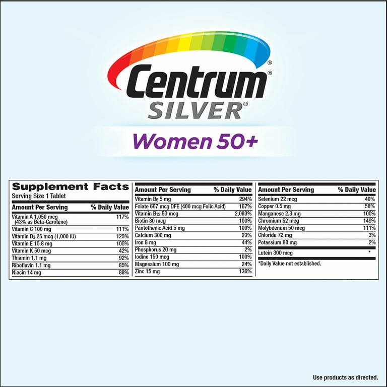 Multivitamins for Women Over 50