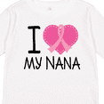 thumbnail image 4 of Inktastic Breast Cancer Nana Boys or Girls Long Sleeve Toddler T-Shirt, 4 of 5