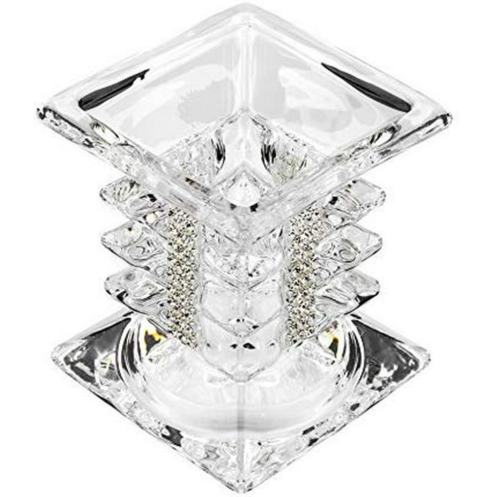 Le Monde 1673SW, Swarovski Jeweled Crystal Candlestick, Decorative