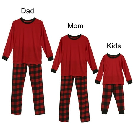 

Christmas Family Matching Pajamas Set Adult Mens Womens Kids Sleepwear Nightwear