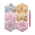 thumbnail image 1 of Set de pegatinas Xuoent DIY con escena 3D, 6 sets para niñas y adultos, 1 of 6
