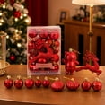 thumbnail image 4 of LOWLHOME Christmas Ornament Set Assorted Hanging Baubles Gift Box Variety Shaped Tree Decorations For Holiday Party, 4 of 7