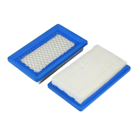 - Unique Bargains 2 pcs Replacement Extra Guard Rigid Panel Air Filter for 195 Lawn Mower