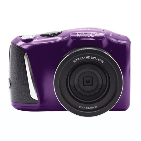 UPC: 0084438962338 | Minolta MND50-P MND50 16x Digital Zoom 48 MP/4K Ultra HD Digital Camera (Purple)