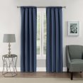 thumbnail image 1 of Eclipse Samara 63" Rod Pocket Blackout Window Curtains Panel, 1 of 1