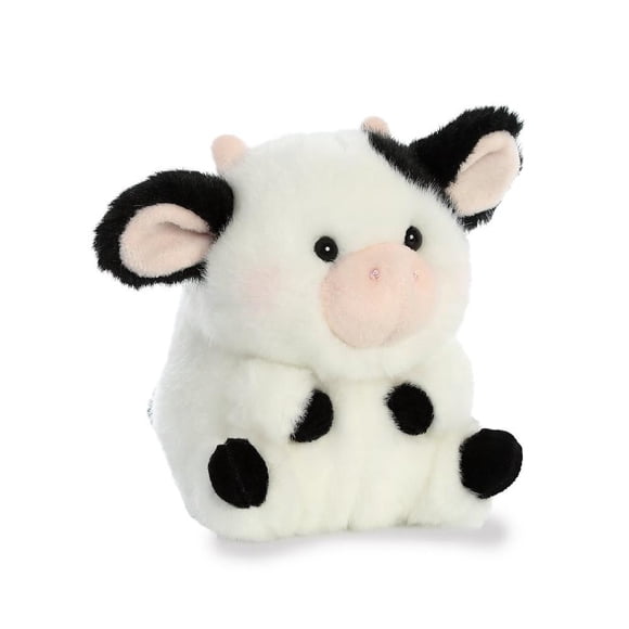 Peluche Aurora Rolly Pet Vaca Blanco 14 cm