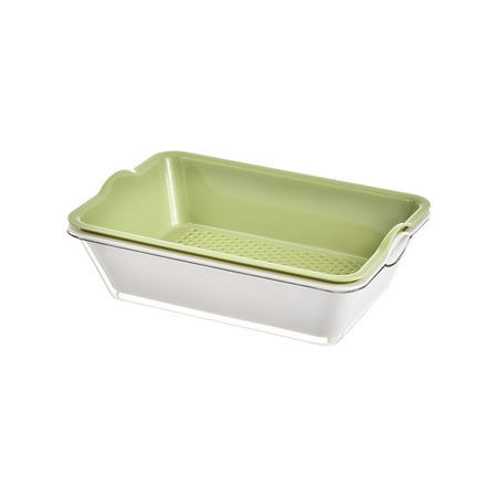 

Drain Basket Multifunctional Drain Basket Vegetable Wash Basin Drainage Basket Home Kitchen Fruit Washing Basket Vegetable Basket Water Leakage Screen Strainer Basin Flash Deals of the Day Clearance