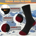 thumbnail image 3 of Loritta 3 Pairs Thermal Socks for Women, Winter Thick Warm Heated Boot Crew Socks Size 5-11, 3 of 6