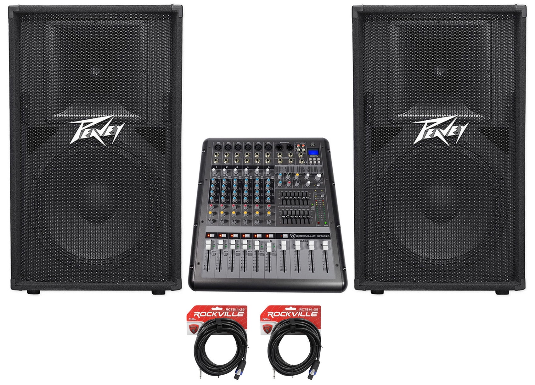 Parts Accessories Peavey Pv115 2 Way 15 Inch Speaker Cabinet