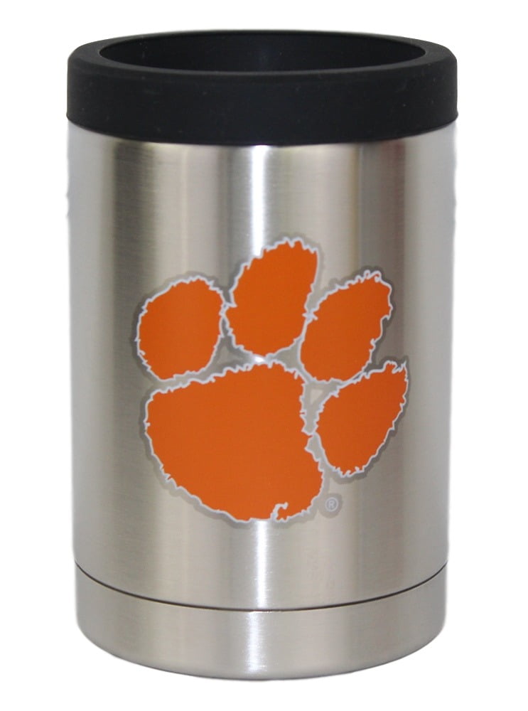 Clemson Tigers NCAA Stainless Steel Insulated 12oz Jacket with Seal by Gametime Sidekicks