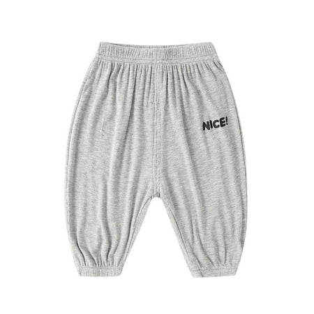 

ZHUASHUM Children Toddler Kids Infant Baby Boys Girls Letter Pants Trousers Outfits Clothes