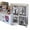 4-grid (groove size), variant on Four/Nine-grid Small Card Display Stand Six-grid Idol Card Groove Acrylic Photo Frame Card Album Desktop Ins Style Display Stand
