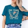 thumbnail image 2 of Patriotic Eagle America 250 Years Shirt, 1776–2026 Anniversary T-shirt, 2 of 6