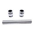 thumbnail image 1 of Kit de mangueras para radiador,Kit de mangueras de radiador de acero inoxidable universal,Accesorios para kit de manguera de radiador de 12 pulgadas,El kit de manguera de radiador flexible, 1 of 8