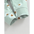 thumbnail image 7 of Infant Baby Girls Jumpsuit, Sleeveless Crew Neck Flower Print Summer Casual Romper, 7 of 7