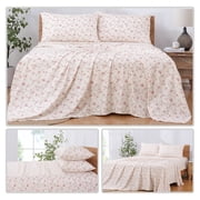 Modern Threads Printed 3 Piece Sheet Set, Kashmir Rose, Twin