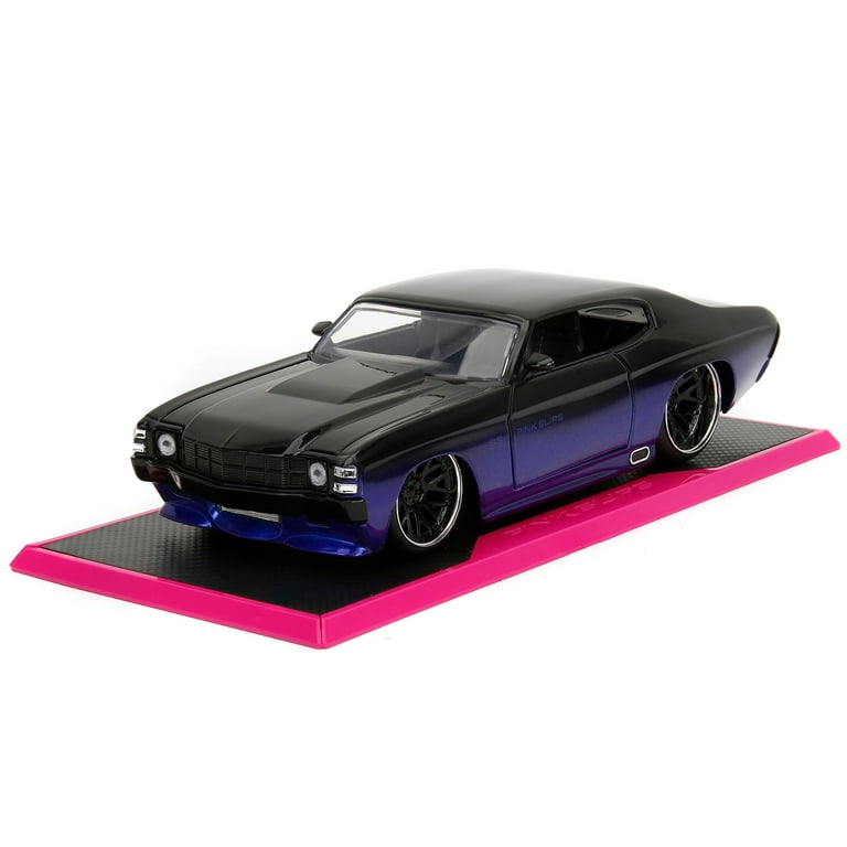 1971 Chevrolet Chevelle SS Black and Blue 
