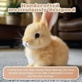 thumbnail image 7 of My Realistic Bunny Easter Bundy Real Lifelike Bunny Rabbits That Move Bunbi Hopping Moving Robot Bunny Cute Stuffed Bunny Plush Animals Interactive Easter Gifts, 7", 7 of 7