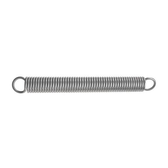 Manufacturer Varies Extension Spring,Carbon Steel,PK2 80952CS